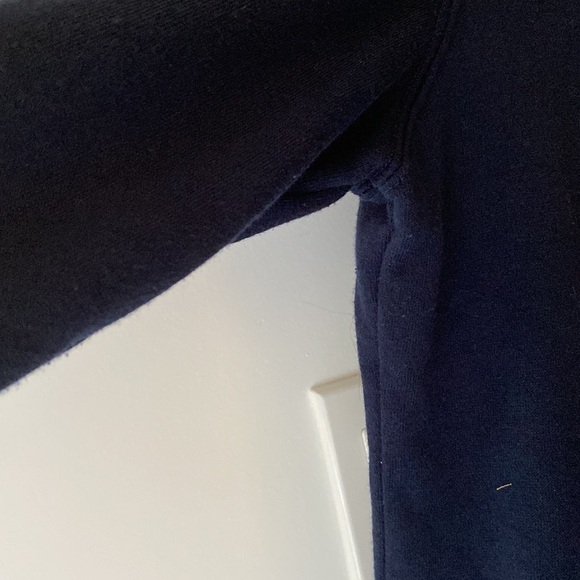 Disney Hoodie Mickey Mouse Navy Blue Womens Ladies Size Small - Picture 5 of 12